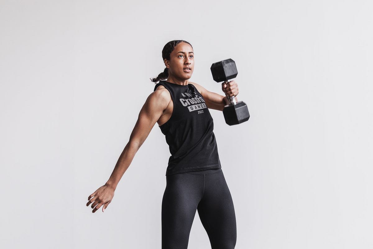 Nobull Crossfit Games® 2022 High-Neck Women's Tank Tops Black | Australia (JH1674)